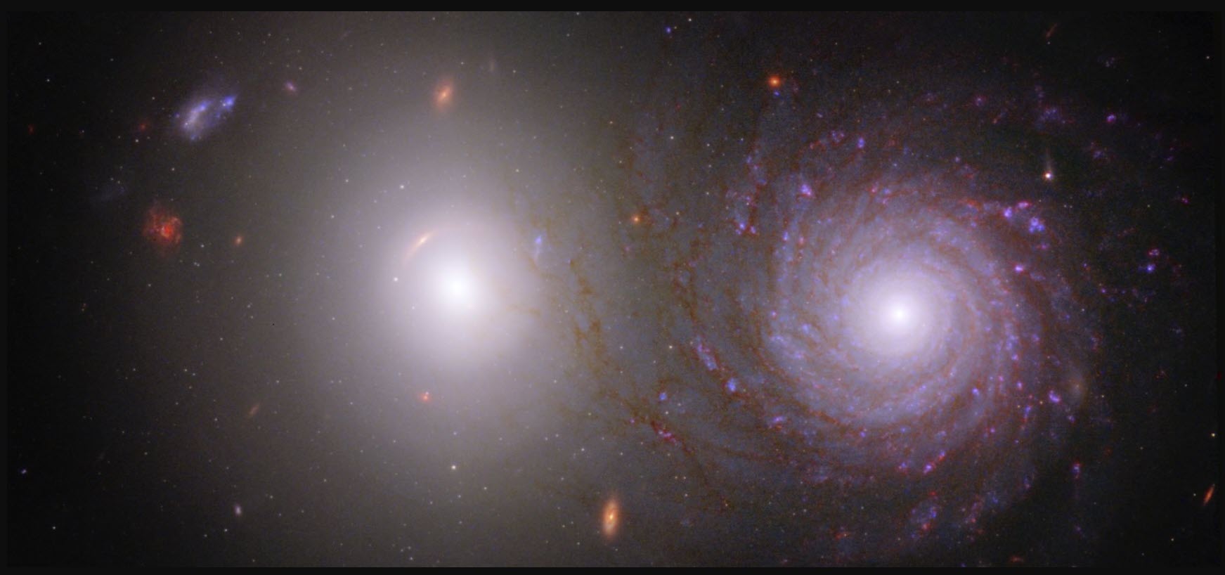 Onde Estão As Galáxias Espirais?
