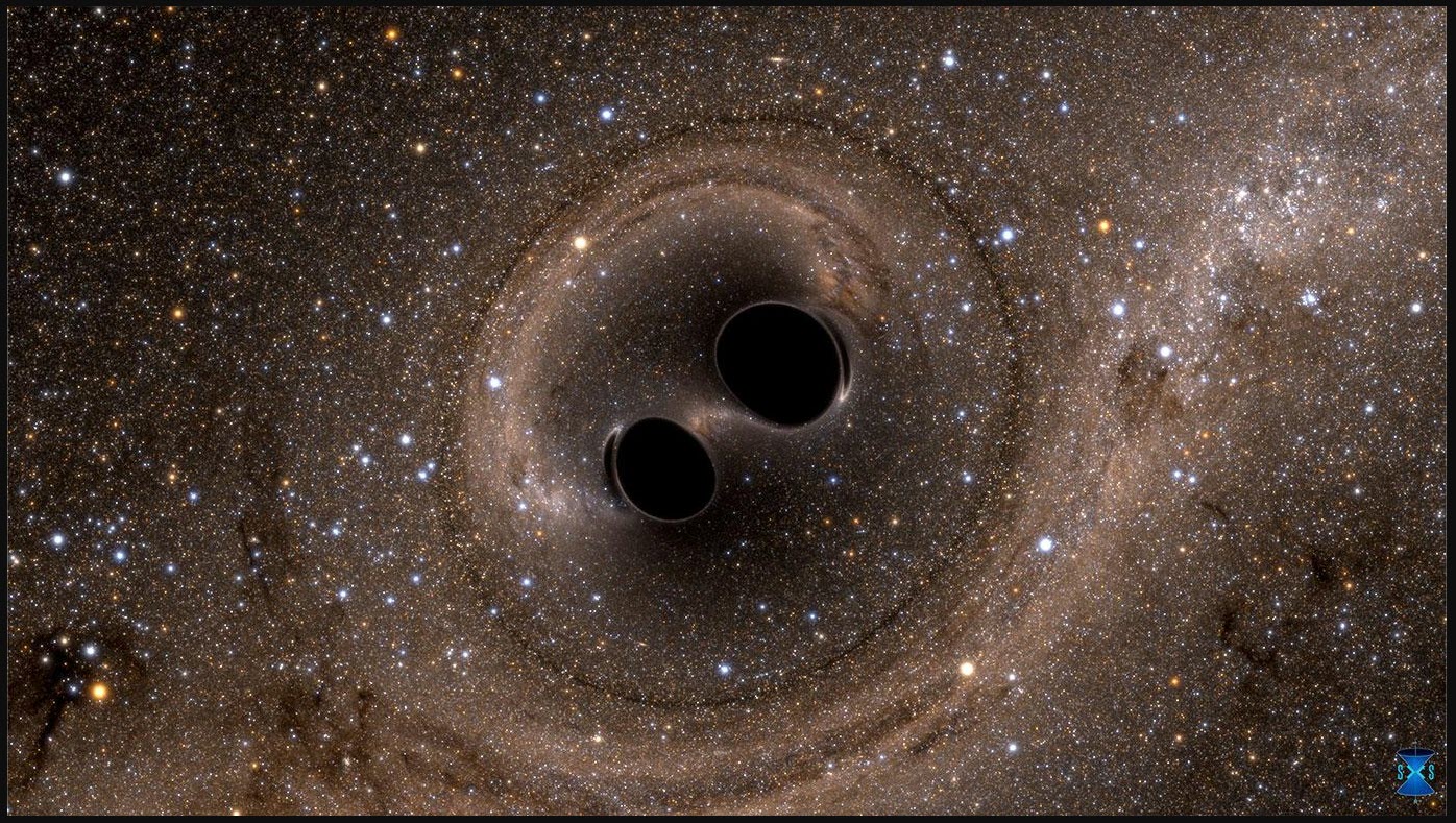 Matéria Escura Pode Resolver o Problema da Fusão de Buracos Negros Supermassivos