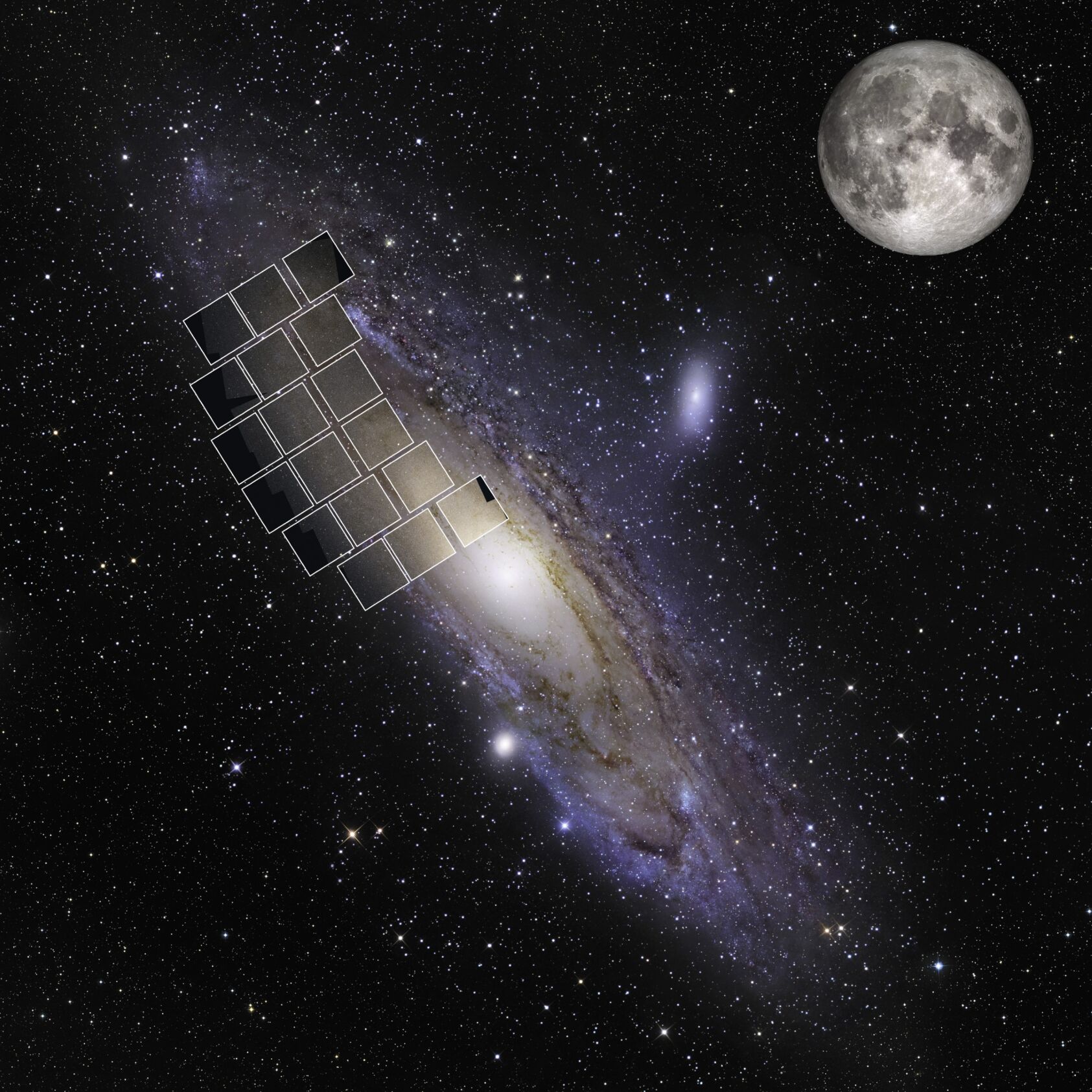 Novo Telescópio Espacial Da NASA Irá Procurar Aglomerações de Matéria Escura na Galáxia de Andrômeda