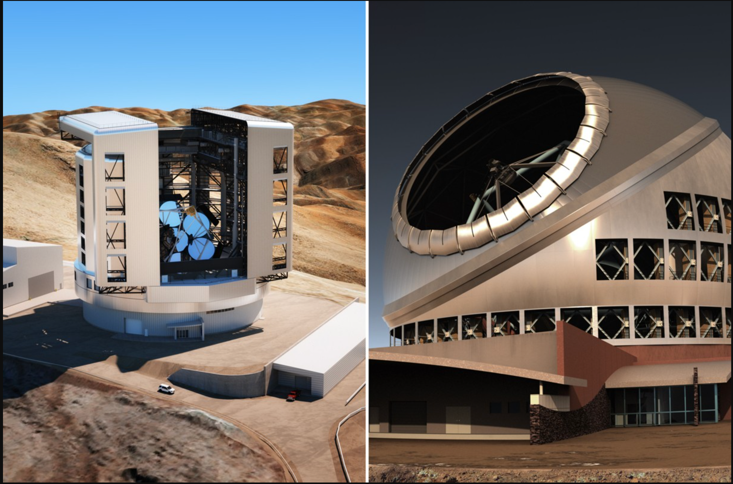 O Futuro dos Telescópios Gigantes – TMT e GMT